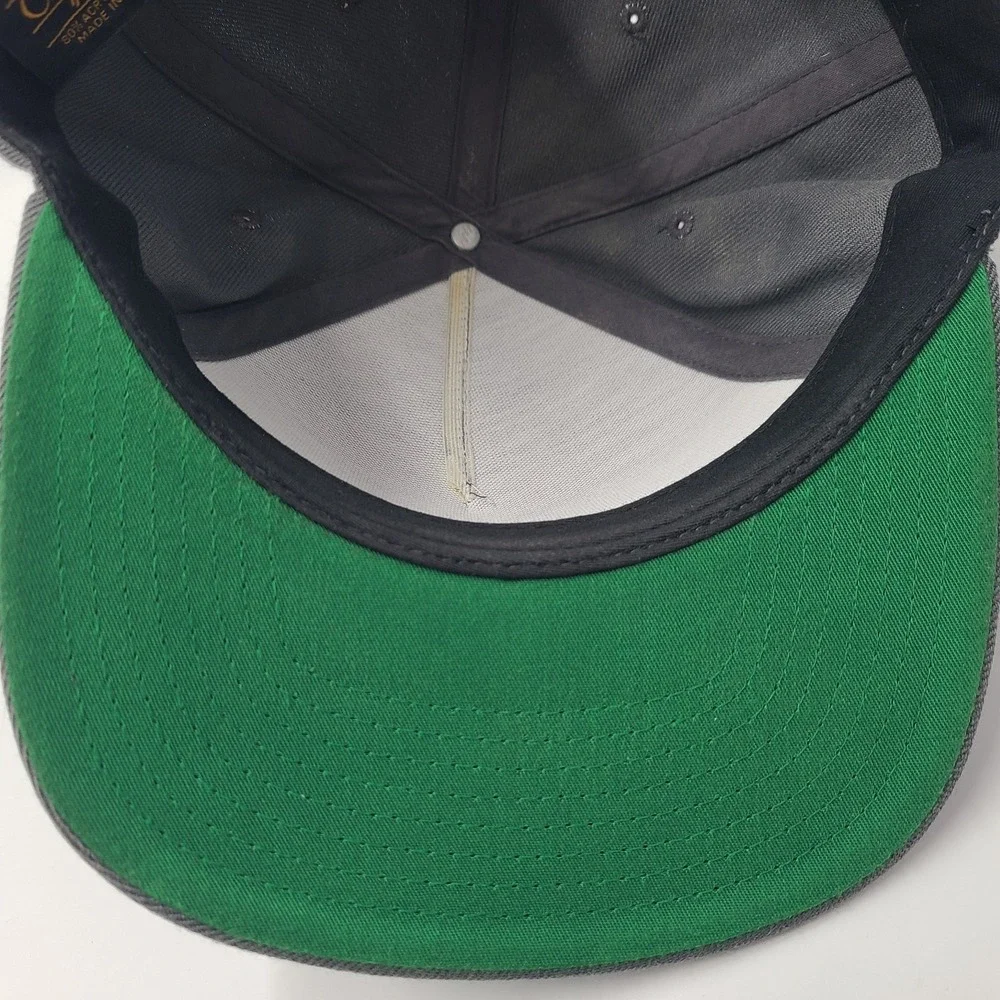 Fly Fishing Hat Snapback Gray Yupoong Wool Blend BMFS Bob Mitchells Fly Shop Men